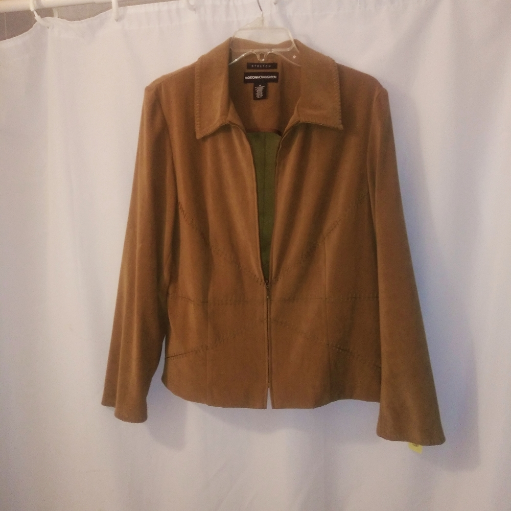 Norton McNaughton Faux Suade Jacket